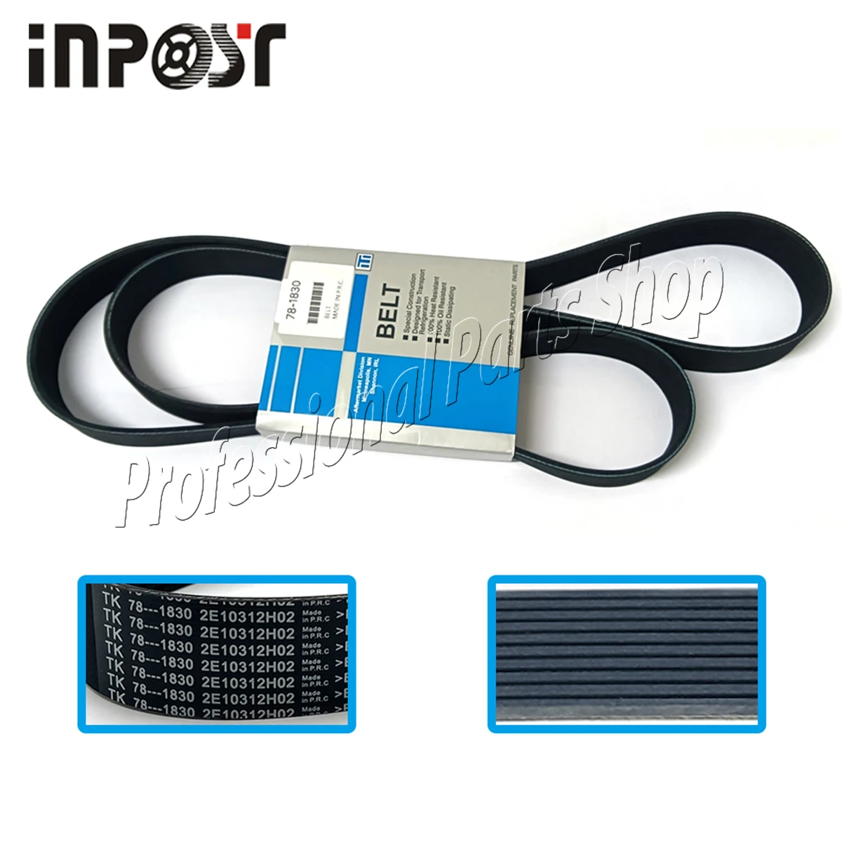 

New 78-1830 Drive Belt for Thermo King SLXe SLXi 781830