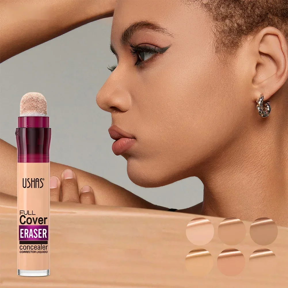 Gesichts Concealer Schwamm Kopf matt flüssige Foundation Make-up Öl Kontrolle langlebige BB Creme wasserdicht aufhellen Kosmetik