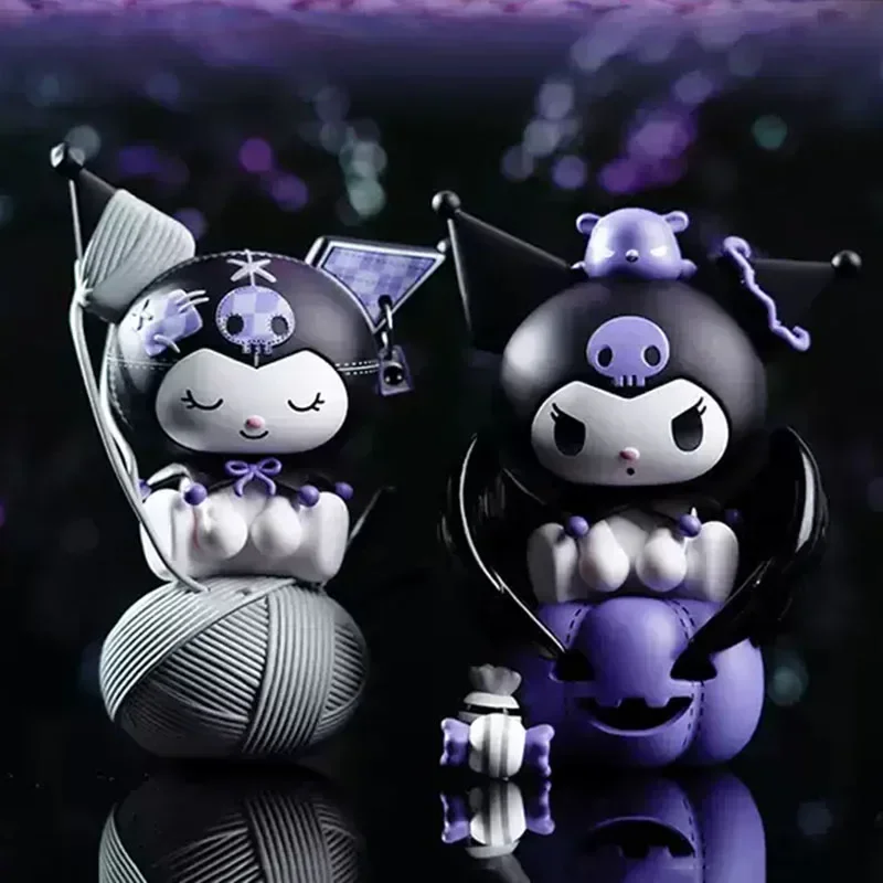 MINISO Kuromi Midnight Stories Serie Blind Box Speelgoed Kawaii Anime Action Figure Caixa Caja Verrassing Mystery Box Poppen Meisjes Gift