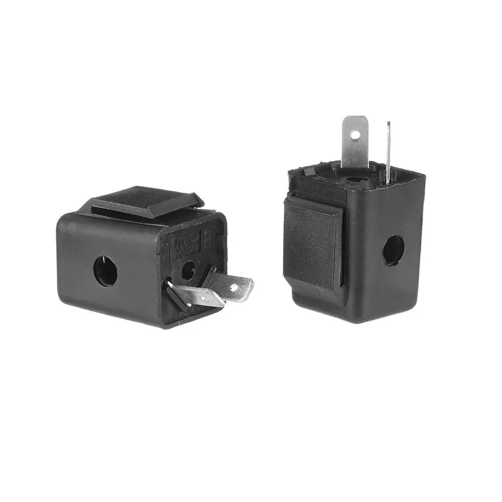 1/2Pcs Electric Tricycle Relay Turn Signal DC12V 60V 2Pins Buzzer Beep Flasher Relay LED Flashers Electric Vehicle Accessories