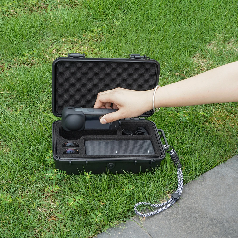 Durable Camera Storage Case for Insta360 X5 Compact and Lightweight Protective Box for Easy Transportation and Storage Bag