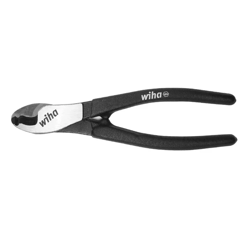 Wiha 45846 Cable Pliers 180mm Black Forest Electrician Cutter Hand Tools For Cutting Stripping Crimping