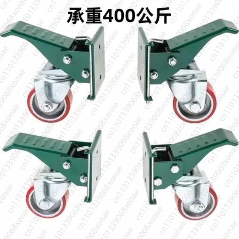 

3-дюймовые сверхмощные ролики из полиуретана с железным сердечником для деревообработки, подъемные ролики для ножной педали