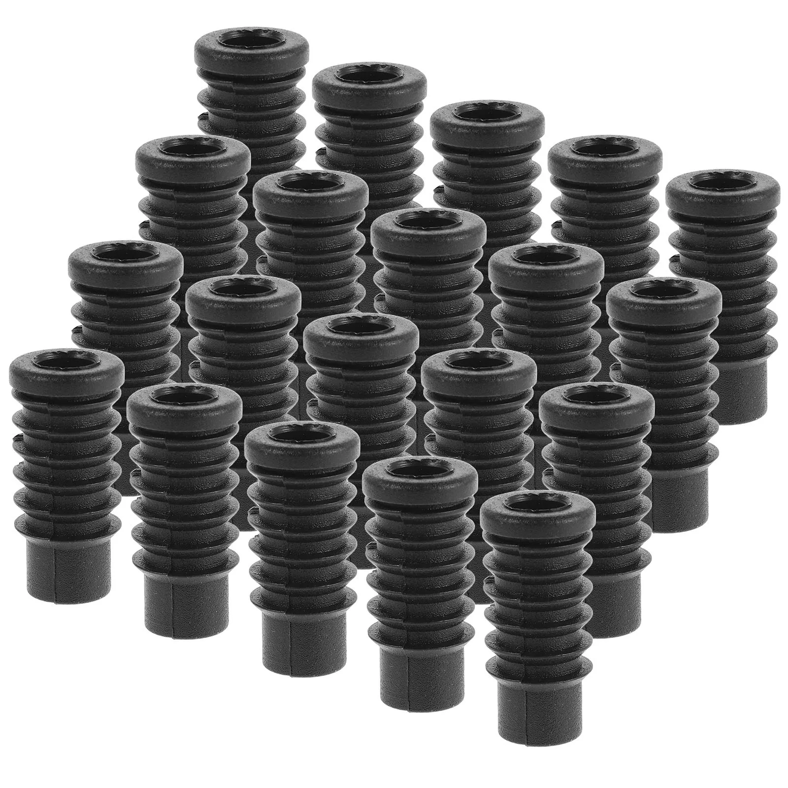 

20pcs Chair Wheel Stopper Covers For Swivel Casters Floor Protector Sleeve Stem Insert Glide Caps Furniture Leg Tips Universal