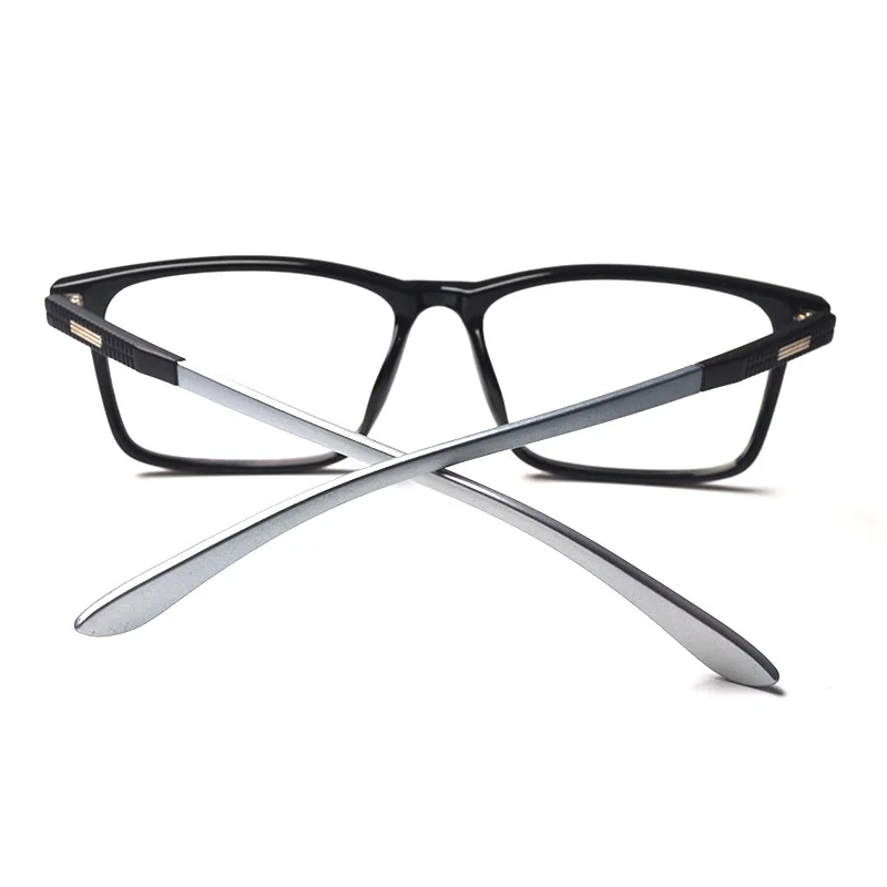 New TR90 Unisex Glasses Frame Ultra Light Full Square Frame Optical Prescription Eyeglasses