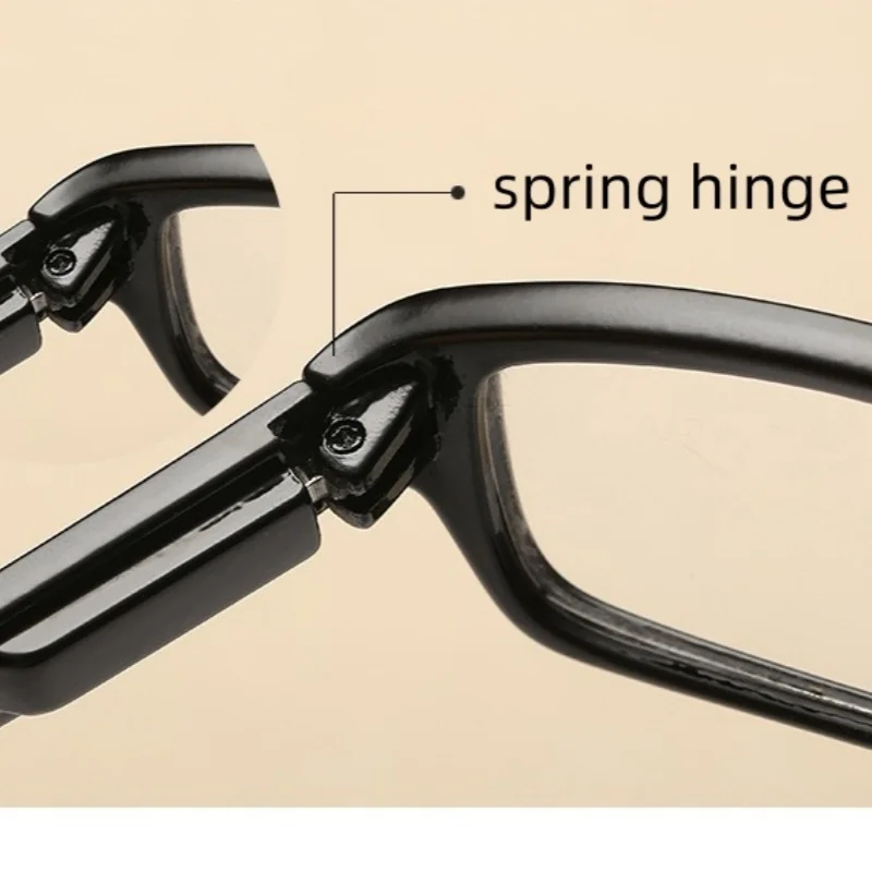 نظارات القراءة للرجال والنساء نظارات طبية عصرية عصرية مربعة لتصحيح مد البصر + 1 + 1.5 + 2 إلى 4.0 #3