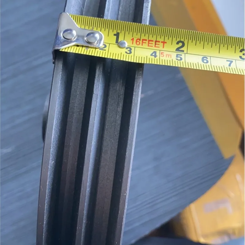 1pc 0.36 belt pulley flywheel  Main engine wheel Nose wheel Air compressor air pump  260mm diameter
