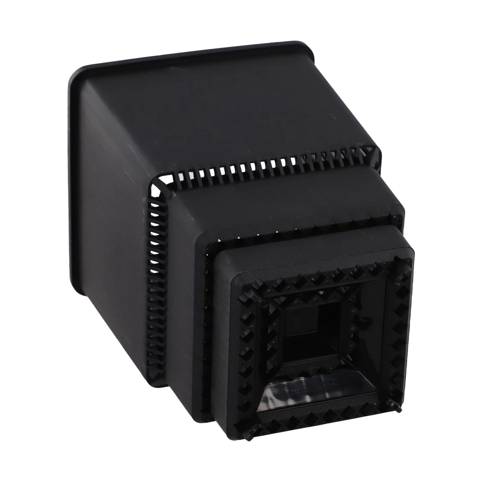 

2 шт. квадратных горшков для растений с дышащими отверстиями, внутренний диаметр 8 см и 10 см, пластиковые горшки для поддержки роста растений.