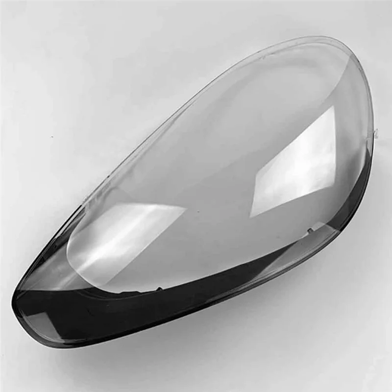 ไฟหน้า SHELL โคมไฟโปร่งใสเลนส์สําหรับ Porsche Cayenne 2015-2017 รถที่อยู่อาศัย