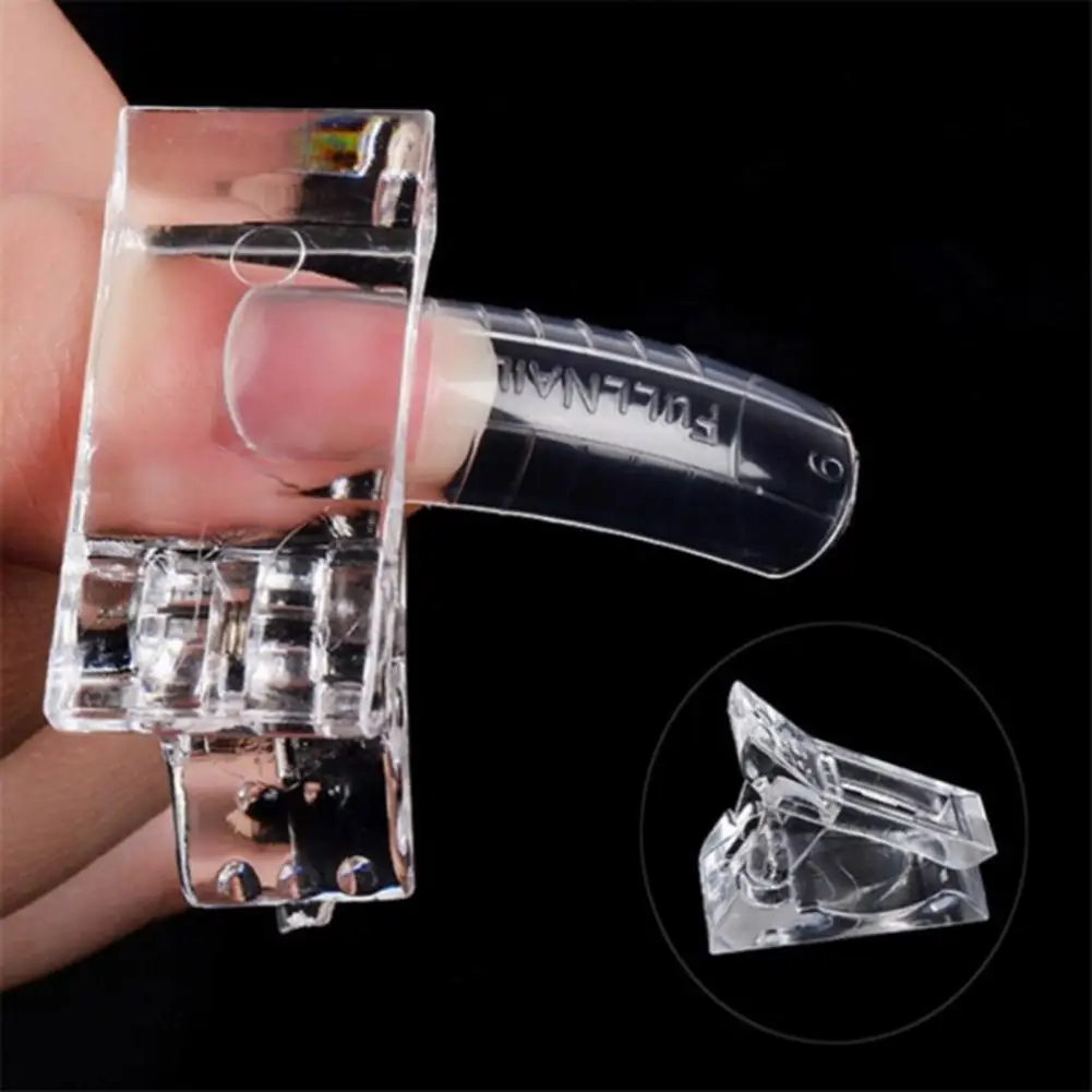 High-end Multipurpose Extension Clip Eco-friendly Fibernail Tips Holder Assistant Fibernail Tips Holder for Nail Beauty