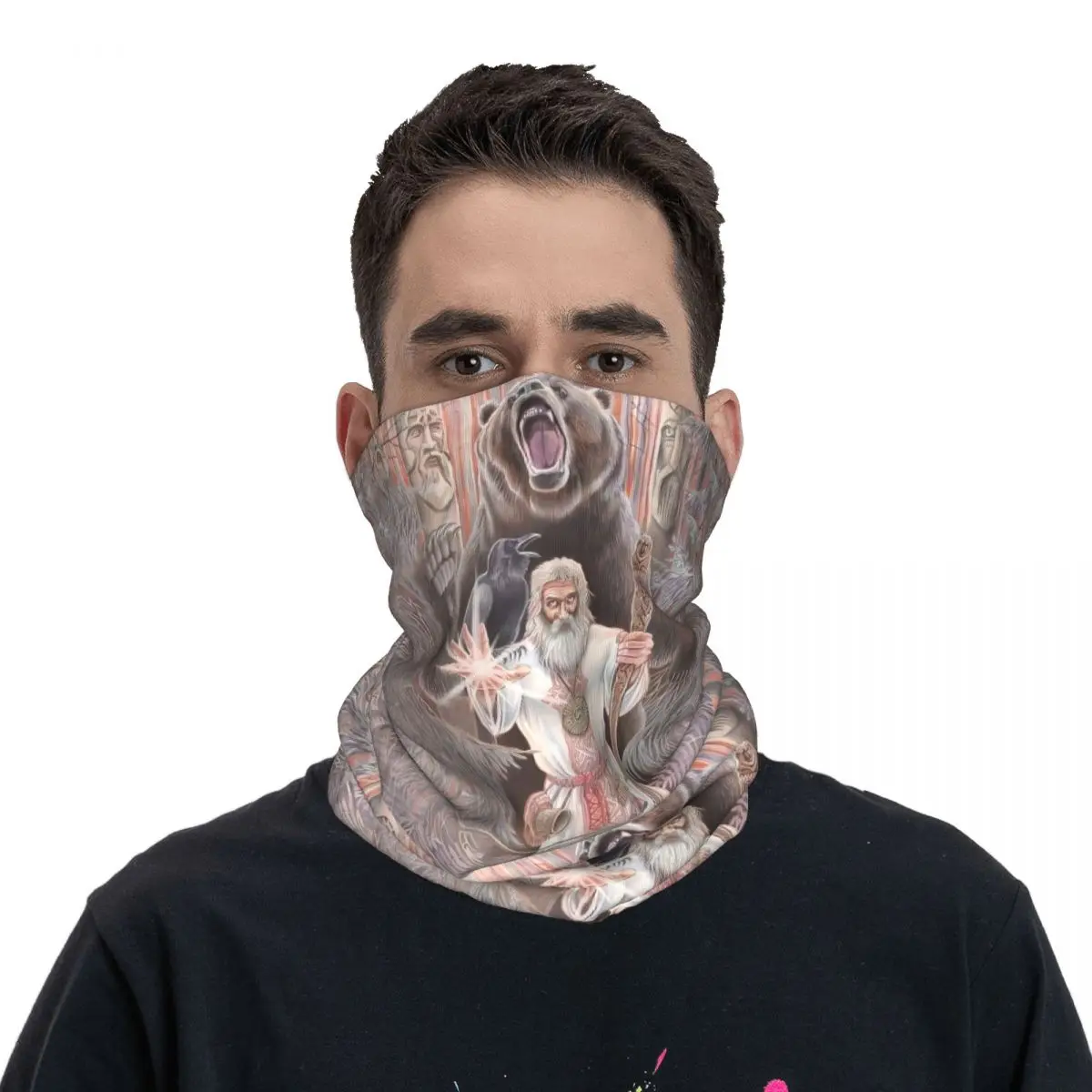 Savages Scarf Neckerchief Neck Face Mask Polyester