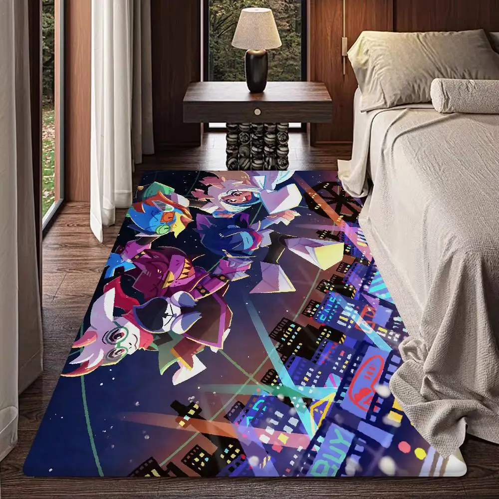 Indie Game D-Deltarune Room Mats Anti-slip Absorb Water Long Strip Cushion Bedroon Mat Household Carpets