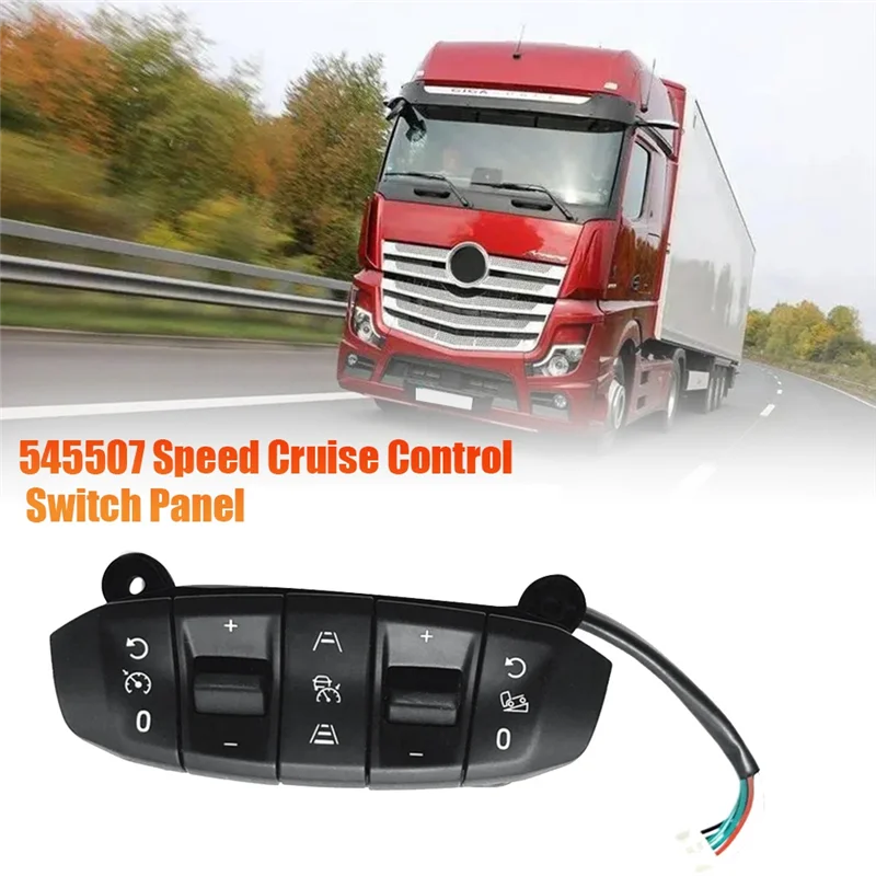 2545507 Speed Cruise Control Switch Panel for Scania Truck Sparts Steering Wheel Button Module Autocruise