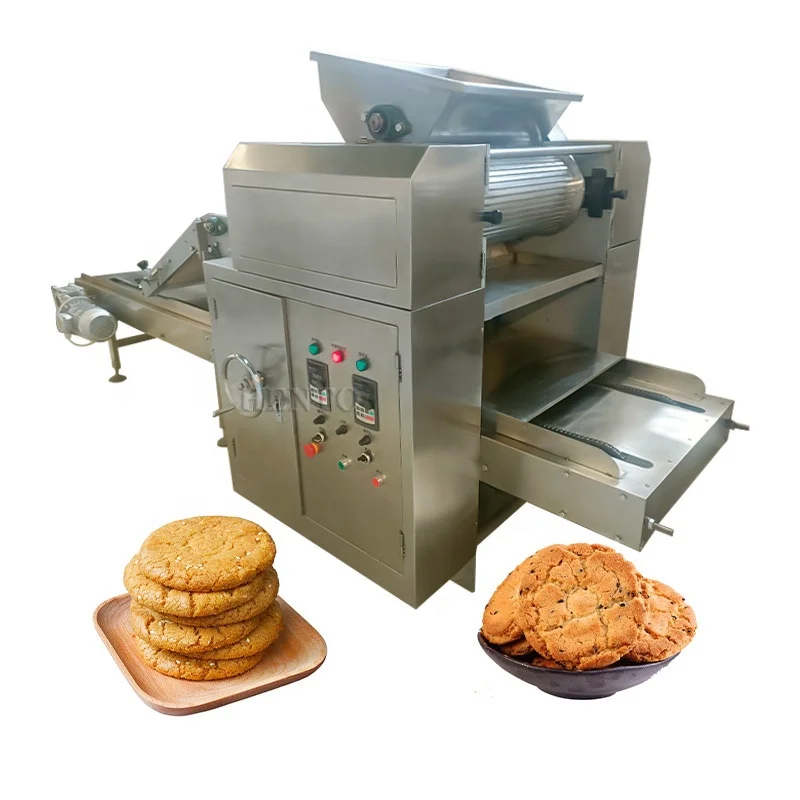 FOODLINE Portable Small Biscuit Making Machine Quick Assembly Dual Dough Feeding Hopper Street Snack Vendor Unit
