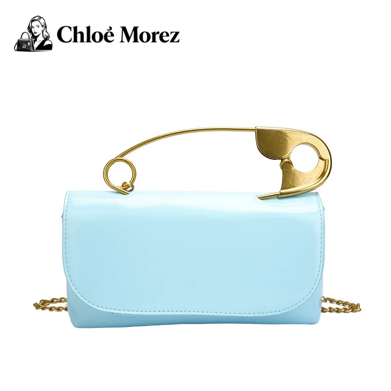 حقيبة صغيرة بمشبك ورق مخصص، حقيبة كروس نسائية متعددة الاستخدامات، حقيبة دبوس لحمل السلسلة #1