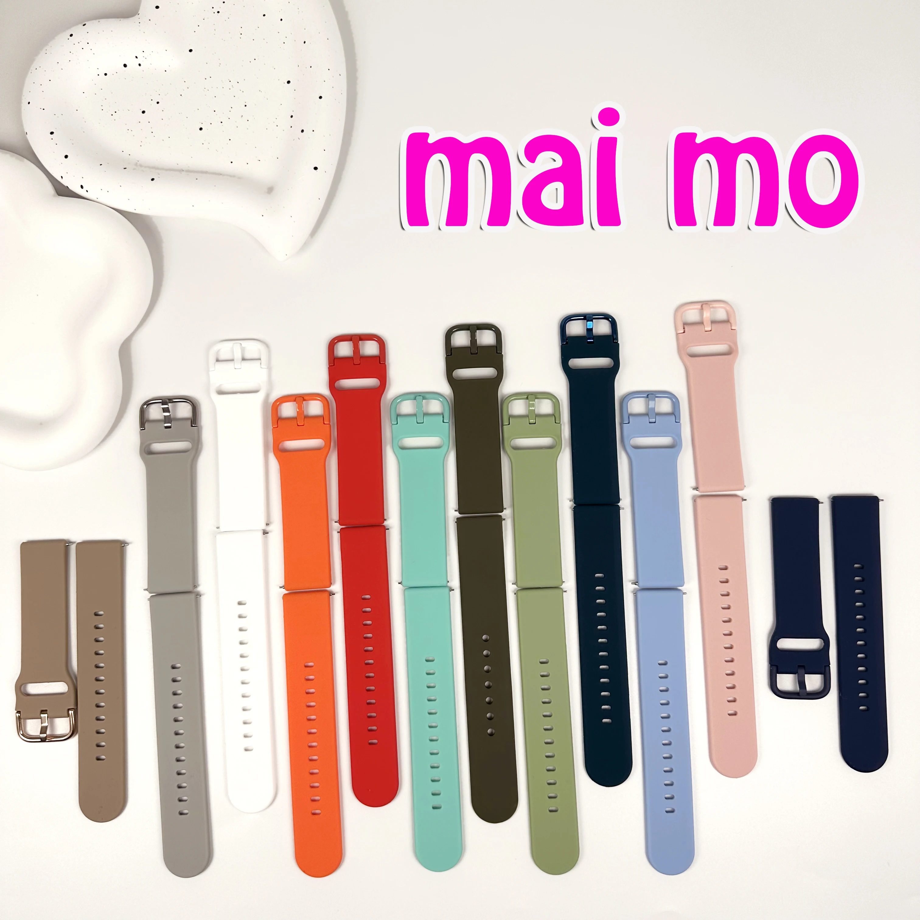 NEW Silicone Watch Strap For Xiaomi Maimo Correa Smart Watchband Bracelet Accessories