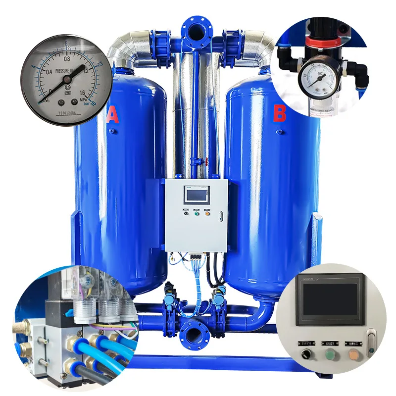 

Micro-heat/compression heat adsorption dryer Air purification equipment High efficiency, environmental protection and energy