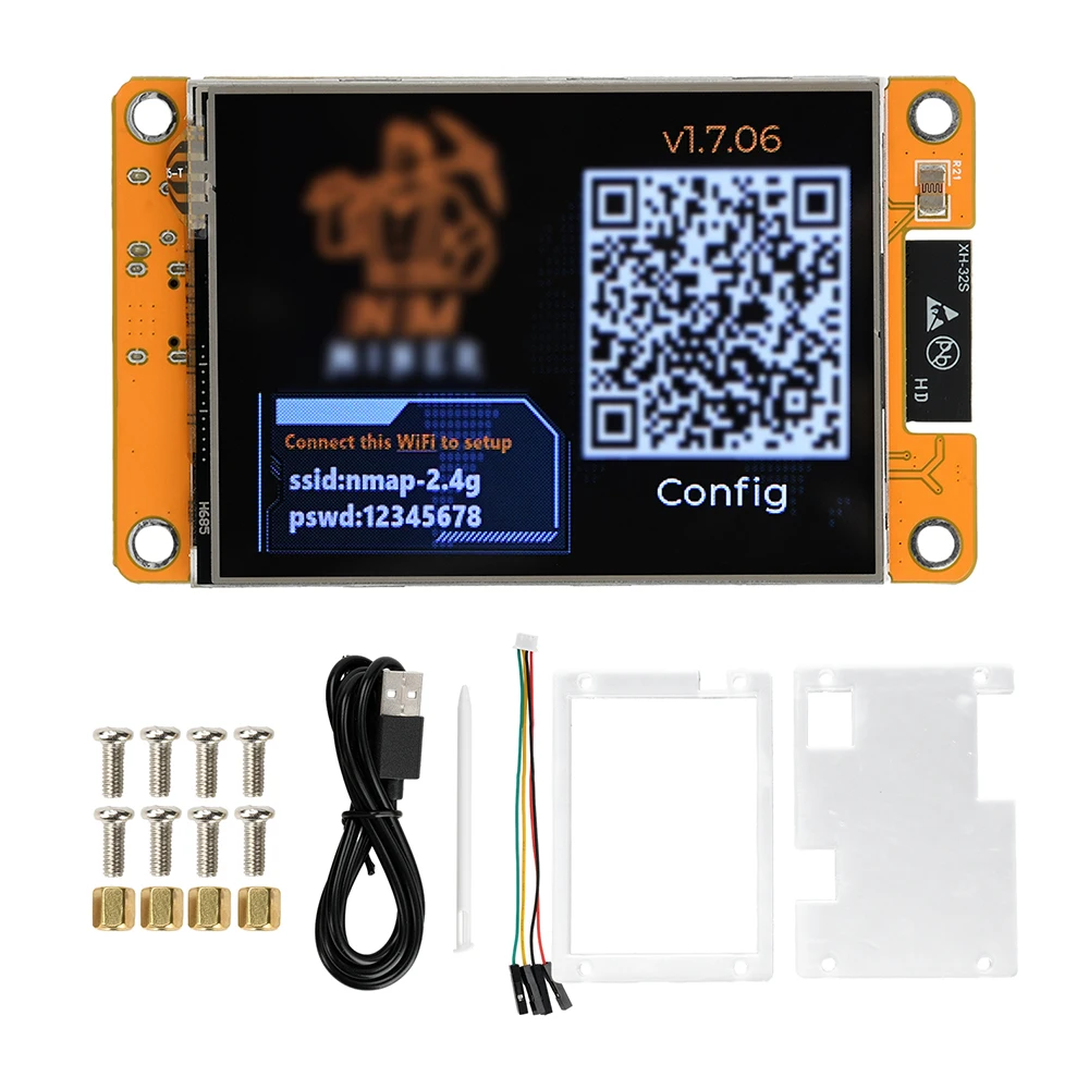 ESP32 2.8-inch OLED Display Development Board ESP32-2432S028 DROOM Development Board Suitable for 980 KH/s Hash Rate operations