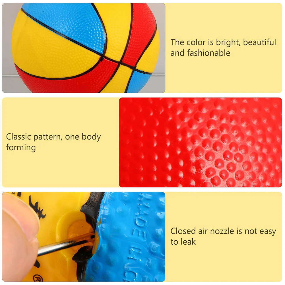 

5Pcs Inflatable Small PVC Beach Balls Soft Durable Thickened Swimming Pool Fun Party Balls Kids Beach Toys Toy Supplies