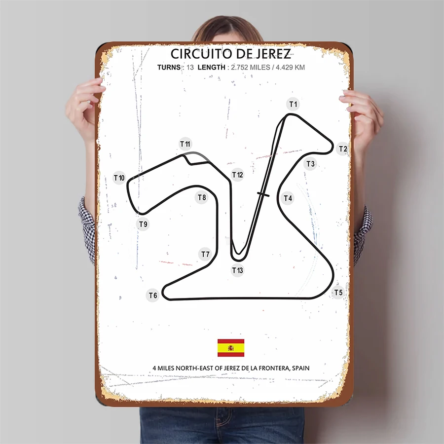 Jerez Circuit Metal…