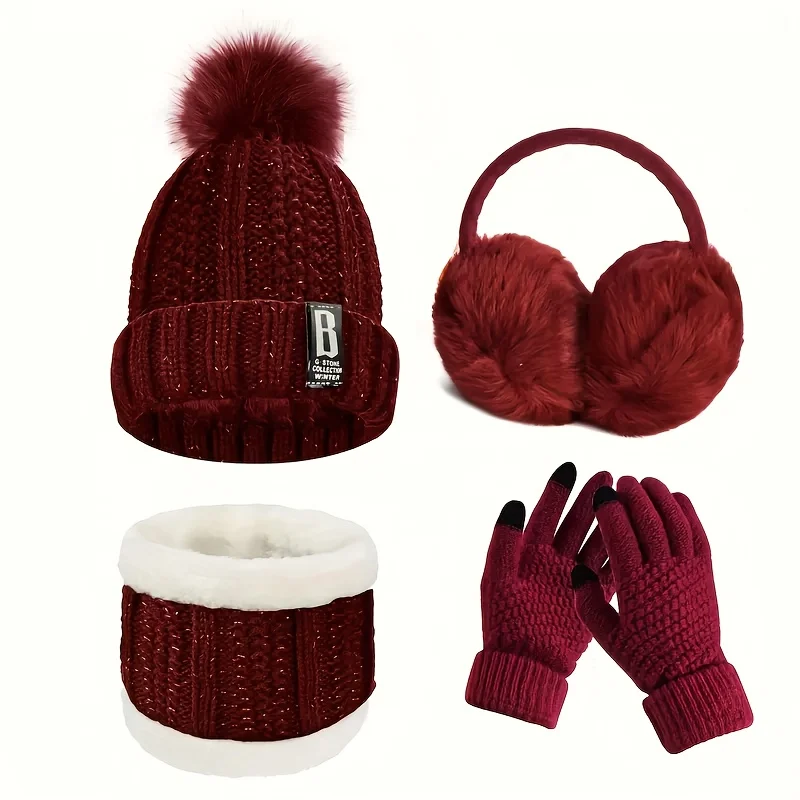conjunto-de-inverno-quente-de-quatro-pecas-para-mulheres-adequado-para-esqui-caminhada-e-ciclismo-como-acessorio-de-inverno-para-mulheres