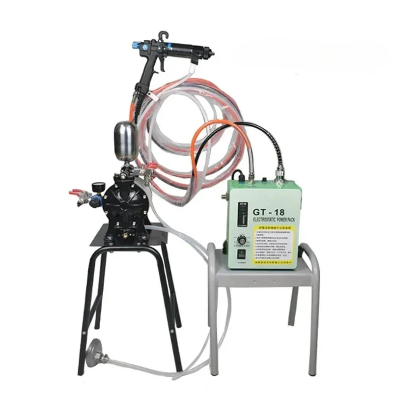 

GT-18 Handheld Static Electricity Hardware Spray Gun Water-based Paint Oil Paint Liquid Coating Electrostatic Spraying Machine