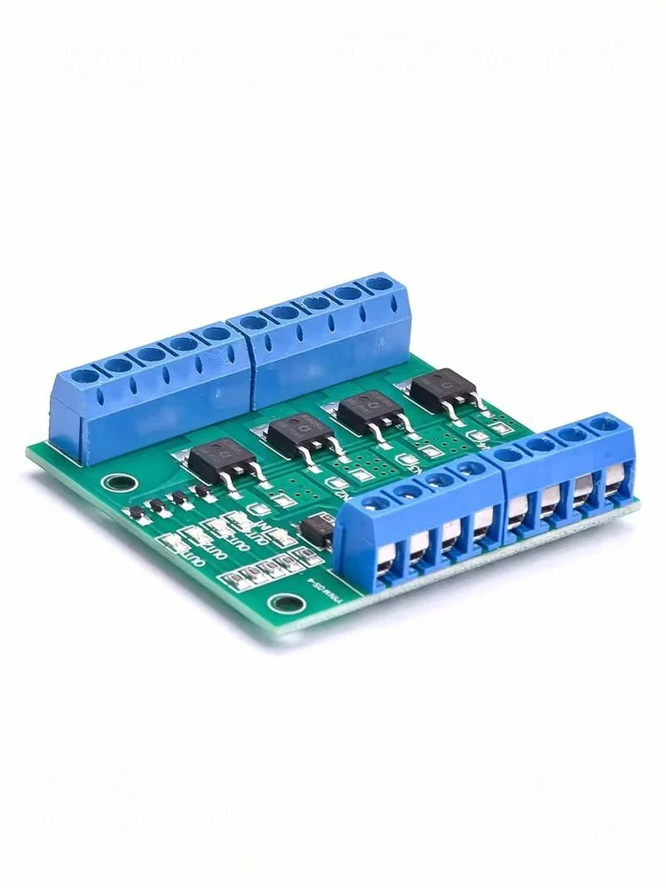 Motore PWM a 4 canali optoisolato e scheda di controllo LED, controller interruttore MOSFET