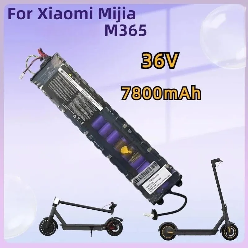 

New 100% Original 36V 7800mAh 10S3P 18650 Lithium Ion Battery Pack For Xiaomi M365/Pro/1S Scooter Replacement Lithium Battery