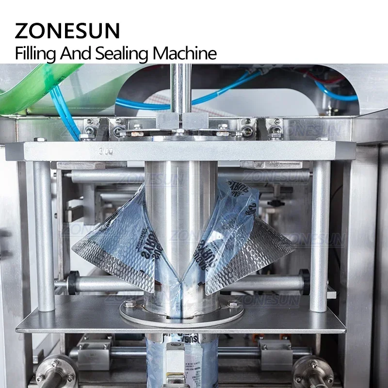 ZONESUN Automatic Filling And Back Sealing Machine Liquid-Bag Beverage Bag Vertical Form Packing Machine Customized