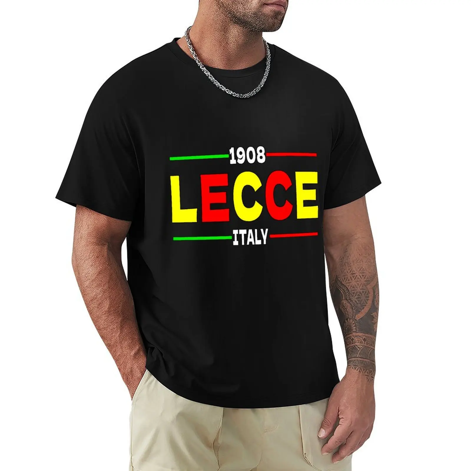 

Lecce Italy 1908 Classic T-Shirt Lightweight Hiking T-Shirt