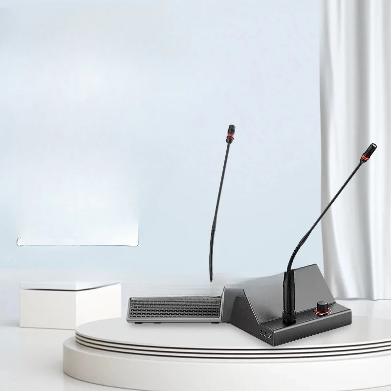 

Conference Speech Microphone Desktop Wireless Microphone Audio Integrated Window Intercom Gooseneck