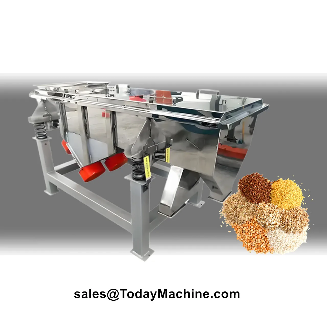 Small Grain Sorting Sieve Granule Linear Vibrating Screening Machine