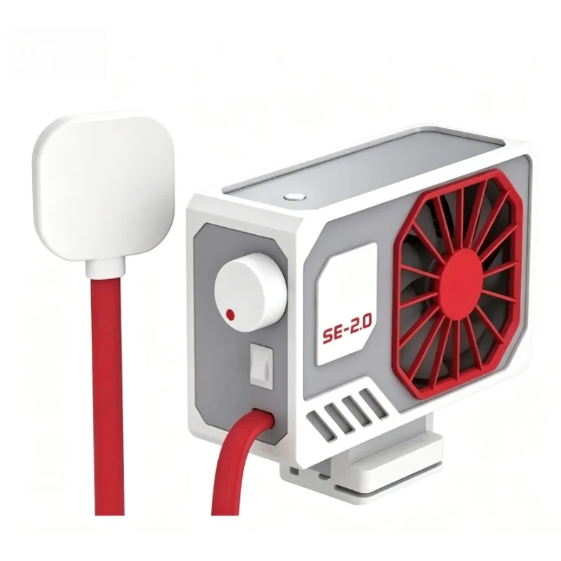 Magnetic Semiconductor Liquid Cooler, High‑Power Cooling Shell for Phone Tablet, Heat for Gaming Live Streaming Heat Reduction