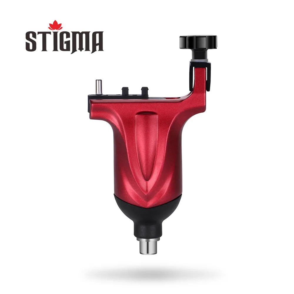 Estigma 2019 máquina de tatuagem giratória alta qualidade profissional tatuagens arma rca cabo 4 cores 8000r/m para fornecimento m647