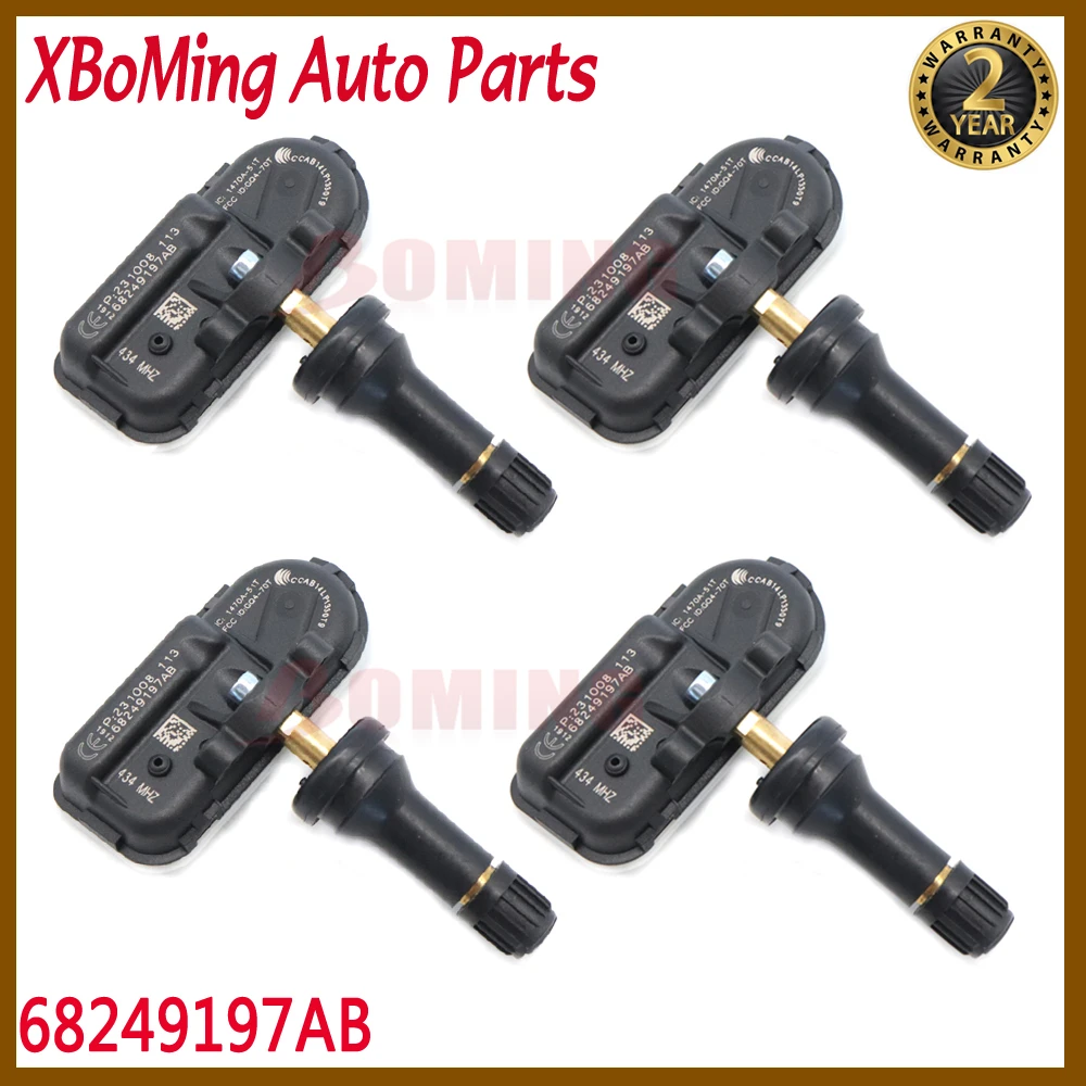 Датчик контроля давления в шинах для Jeep Cherokee Ram 1500 2500 3500 2014-2016 68239720AA 434 МГц Датчик контроля давления в шинах для Jeep Cherokee Ram 1500 2500 3500 2014-2016 68239720AA 434 МГц