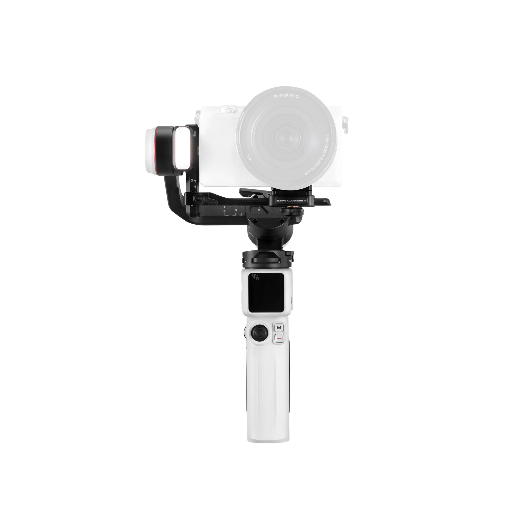 ZHIYUN dźwig M3S dźwig M3 S 3-osiowy kamera ręczna stabilizator Gimbal sterowanie migawka Bluetooth dla aparatów bezlusterkowych telefon