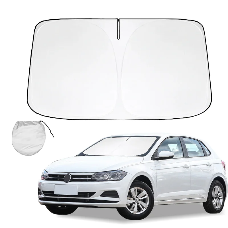 Per Volkswagen POLO 2024 Parabrezza per auto Parasole Copertura Auto Lunotto anteriore Visiera parasole Protezione UV Accessori