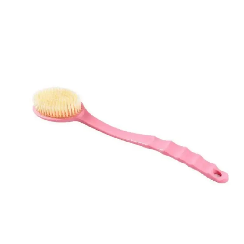 1PCS Pink Bath Brush Household Cleaning Brush Children\'s Back Women\'s Shower Degreases Skin Bathroom Products