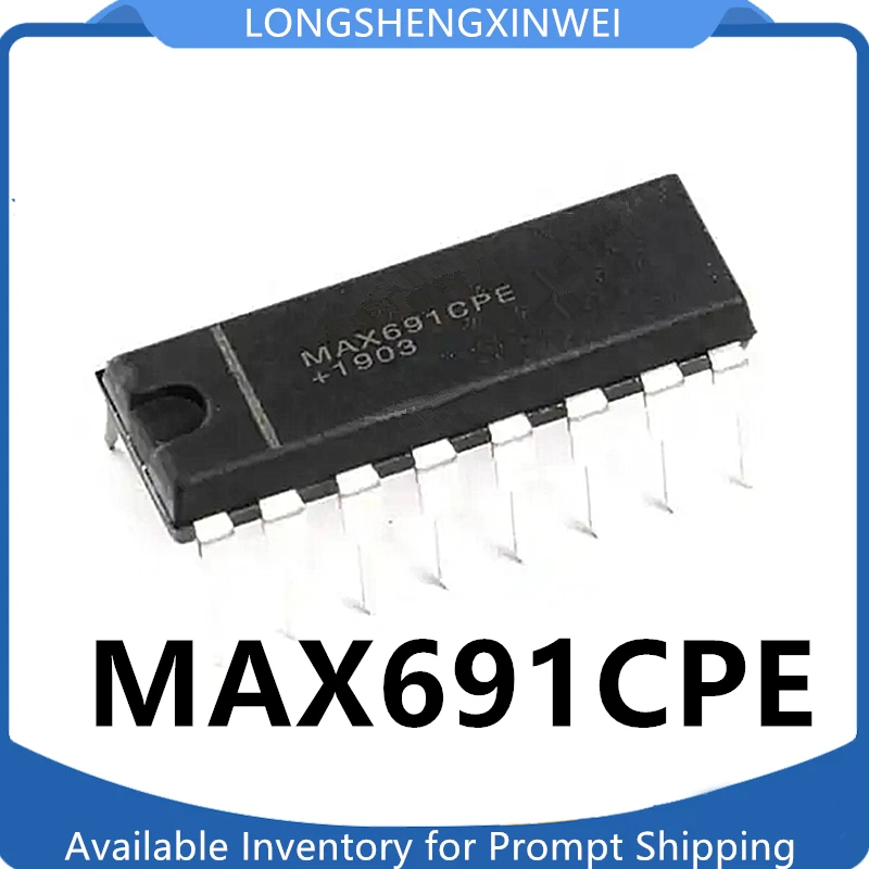 1PCS New MAX691CPE MAX691 691CPE DIP-16 Microprocessor Monitoring Circuit