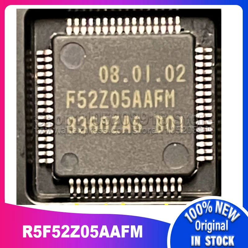 

1PCS/LOT F52Z05 R5F52Z05AAFM F52Z05AAFM QFP-64 100% New Spot stock