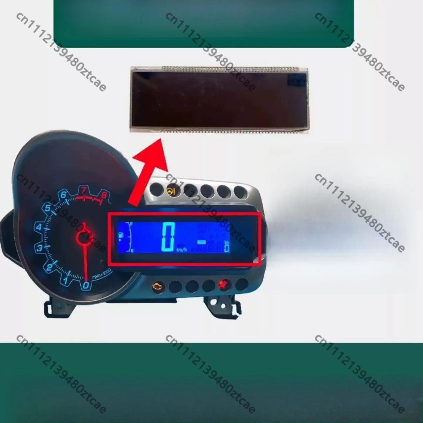 Car Instrument LCD Display Screen For Aveo Dashboard Dim Display Fault Mail-in Repair Replacement Parts
