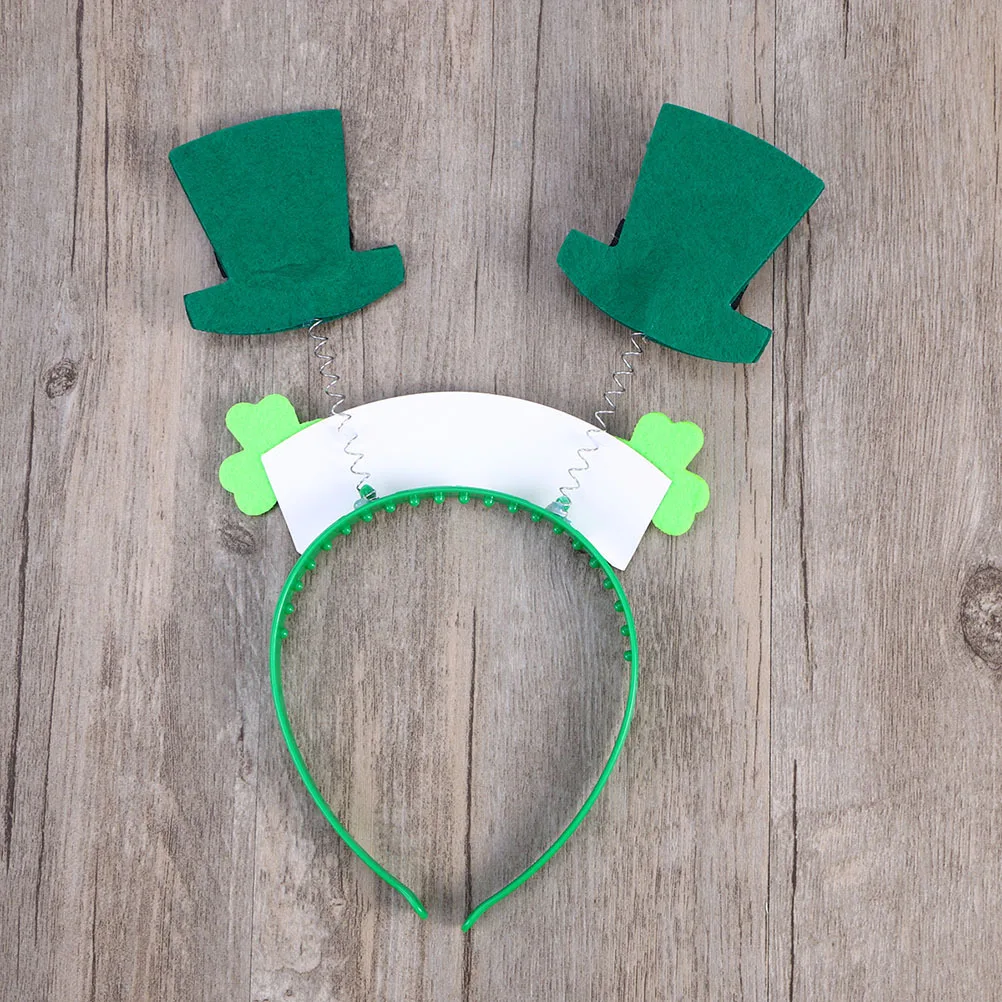 

Creative Festival Hair Hoops Set Durable Clover Necklace Glasses Party Supplies St Patrick Day Costume Masquerade Carnival