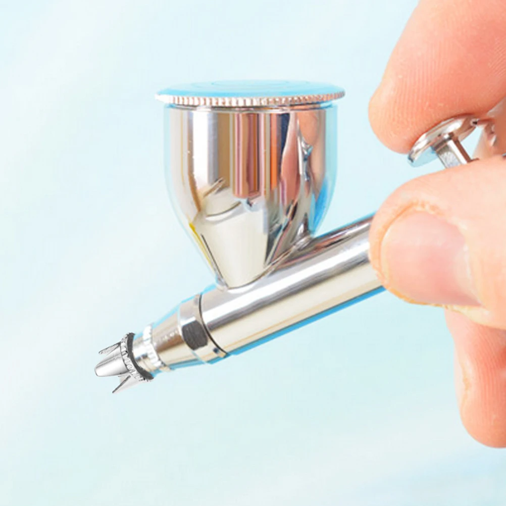 

2Pcs Airbrush Parts Kit Nozzles Caps Intake Heads Compatible with Various Airbrush Systems for Detailed Work Nail Art Auto