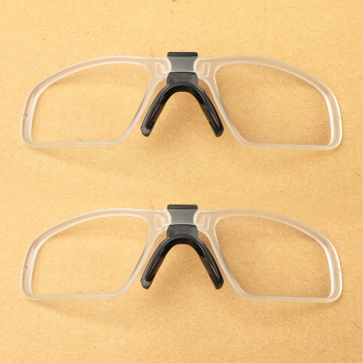 

Rx Insert Clip-On Lens Carrier With Nose Base for Oakley EVZero Swift EVZero Ascend Asian Fit Sunglass Frame