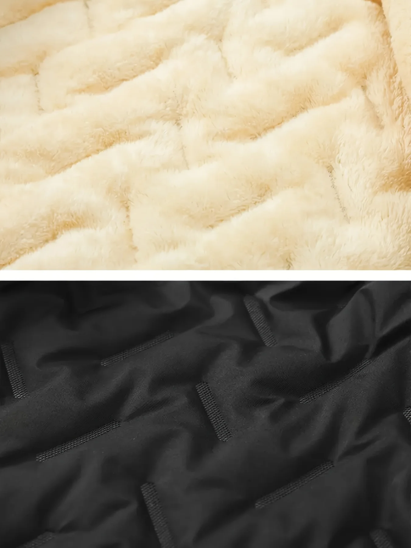 Winter Herren Fleece Baumwolljacke mit Kapuze Herren Windbreaker mit Kapuze Baumwolljacke Winterbekleidung Herren Winterjacke Arbeitskleidung – Detail 6