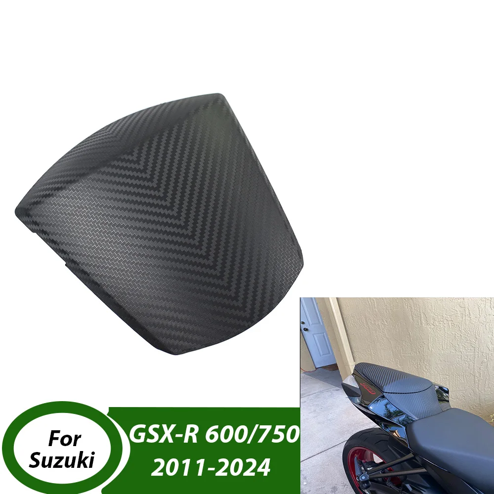 

Чехол на сиденье GSXR 750, заднее сиденье Solo для Suzuki GSX-R 600 750 K11 2011-2024 GSX-R 600, аксессуары для мотоцикла, карбон