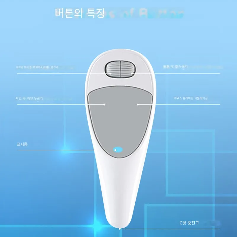 Lazy Air Bluetooth Mouse Wireless Remote Control Finger Mause Ergonomics Cell Phone Thumb Mice For Mobile Phones Tablet PC IOS