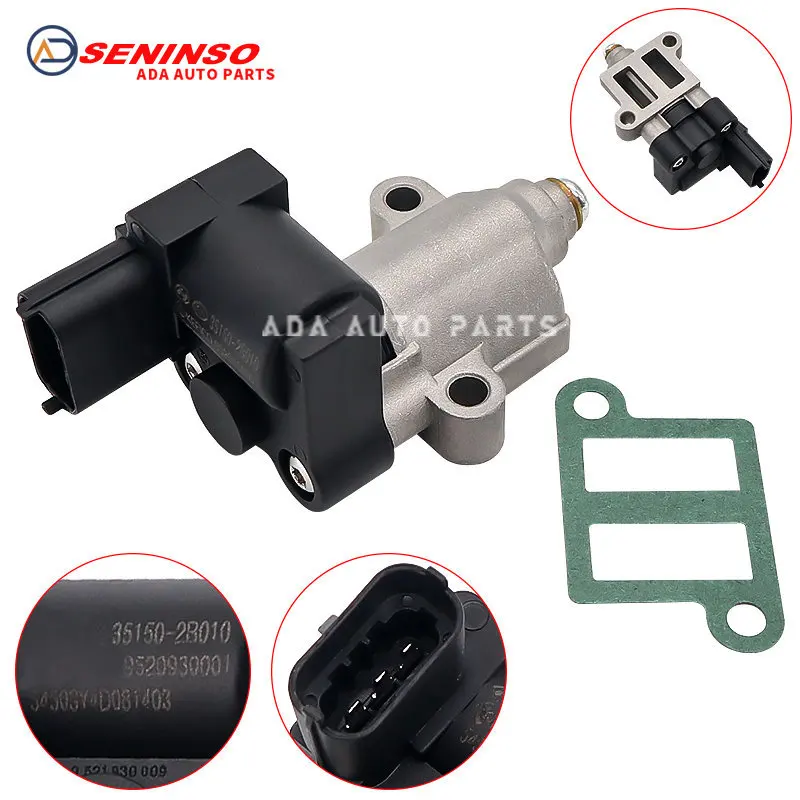 35150-2B010 1581476 HYP28A AC626 Idle Air Control Valve IAC Speed Stabilizer For Hyundai I30 I30CW For Kia Ceed Forte Soul