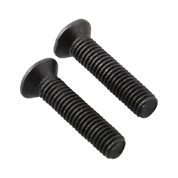 6Pcs Fixing Screw M5 20mm M6 22mm Left Hand Thread Flat-Countersunk Screw For 1/2 UNF 3/8 UNF Drill-Chuck Shank-Adapter Tool