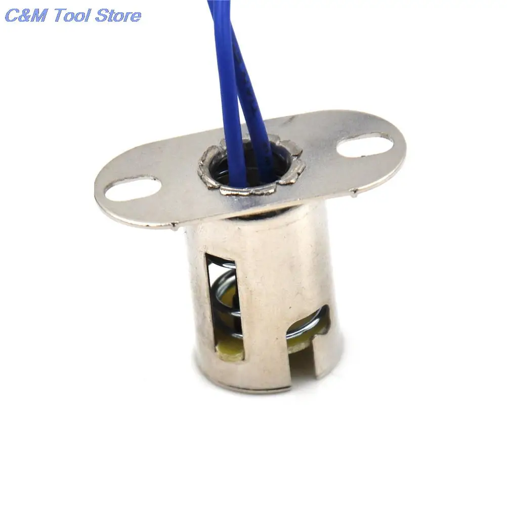 Lampholder B15D Socket Flat Foot Lamp Holder Base Ba15d Socket 1PCS High Quality Metal B15